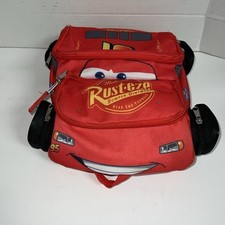 Mochila Disney Pixar CARS Lightning McQueen Rust-eze vermelha rodas mini comprar usado  Enviando para Brazil