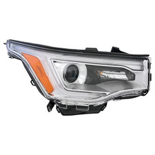 For 2017-2019 GMC Acadia SL Passenger Headlight ASSY (Chrome, w/o LED DRL) RH na sprzedaż  Wysyłka do Poland