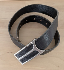 Leder gürtel schwarz gebraucht kaufen  Kolitzheim