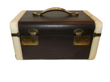 Vintage travel brown for sale  Barronett