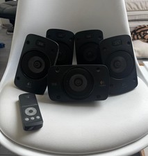 Logitech Z906 5x głośnik + pilot zdalnego sterowania na sprzedaż Logitech Z906 5x głośnik + pilot zdalnego sterowania na sprzedaż  Wysyłka do Poland
