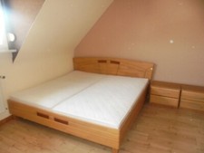 Bett vollholz erle gebraucht kaufen  Lebach