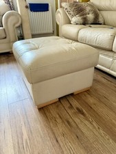 Stool beige real for sale  WIRRAL