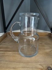 Glass bedside water for sale  Southampton