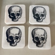 Marble skull coasters for sale  Salt Lake City