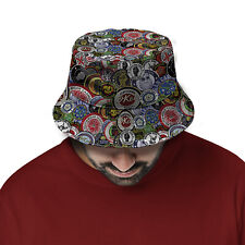 Northern Soul Patches - Chapéu balde moda boné de sol chapéu pescador ao ar livre unissex comprar usado  Enviando para Brazil