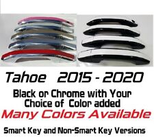 Custom Preta Ou Cromada Maçaneta sobreposições 2015-2020 Chevy Tahoe você escolhe a cor comprar usado  Enviando para Brazil