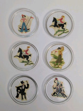 Porta-copos de vidro vintage MCM femininos em esportes etc acessórios para carrinho de bar (6) 🏸⛳ comprar usado Porta-copos de vidro vintage MCM femininos em esportes etc acessórios para carrinho de bar (6) 🏸⛳ comprar usado  Enviando para Brazil