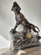 Pendule sculpture plâtre d'occasion Pendule sculpture plâtre d'occasion  Badonviller