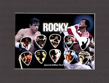 Usado, Conjunto de palhetas de guitarra Rocky Matted Picture edição especial Sylvester Stallone comprar usado  Enviando para Brazil