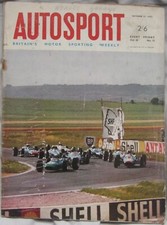 Autosport magazine october for sale Autosport magazine october for sale  DARWEN