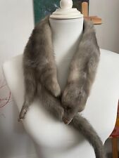 Pelzschal pelzkragen blaufuchs gebraucht kaufen  Stuttgart