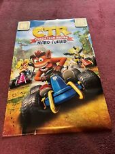 Crash bandicoot poster for sale  LONDON