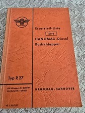 Rig hanomag ersatzteilliste gebraucht kaufen  Gerlingen