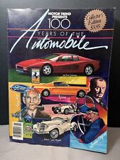 Revista Motor Trend 1985 100 años del automóvil edición coleccionista segunda mano  Embacar hacia Mexico