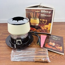 Vintage electric fondue d'occasion  Expédié en Belgium