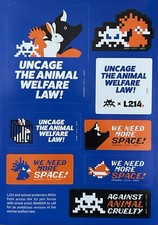 Planche stickers invader d'occasion  Lille-