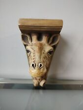 Prateleira decorativa de parede cabeça de girafa Telle M Stein comprar usado  Enviando para Brazil