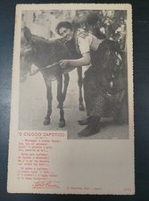 Cartolina napoli ciuccio usato  Ariccia