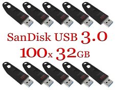 Pack de 100 unidades flash SanDisk 32GB ULTRA USB 3.0 - SDCZ48-032G 32 GB segunda mano  Embacar hacia Mexico