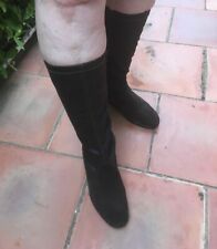 Bottes cuir daim d'occasion  Sérignan
