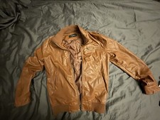 Leder jacke cognac gebraucht kaufen  Berlin