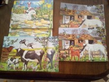 Puzzles animaux ferme d'occasion  Hautmont