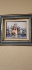 Vintage framed cityscape for sale  Phoenix