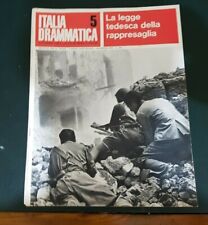 Ww2 italia drammatica usato  Roma