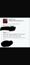 Biglietti concerto vasco usato  Tarquinia
