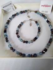 Manguun set halskette gebraucht kaufen  Theres