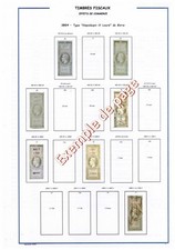 Timbres fiscaux effets d'occasion  Anizy-le-Château