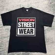Camiseta de skate vintage 1987 Vision Street Wear tamanho grande anos 80 OG comprar usado  Enviando para Brazil