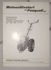 Pasquali motocoltivatori libre usato  Sesto Fiorentino