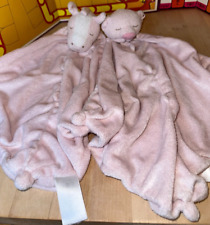 2 cobertores de segurança rosa Angel Dear Loveys, cavalo bebê adormecido pônei e porco comprar usado  Enviando para Brazil