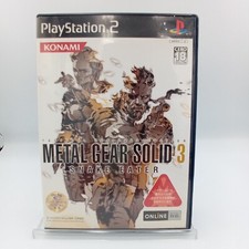 Metal Gear Solid 3 Snake Eater PS2 PlayStation 2 japonês na caixa completo comprar usado  Enviando para Brazil