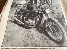 Triumph tss weslake for sale  BRIGHTON
