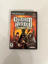 Guitar Hero III 3 Legends of Rock (Sony PlayStation 2, PS2, 2007) - Completo! comprar usado  Enviando para Brazil