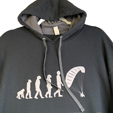 Moletom com capuz Paramotor masculino grande parapente Keep Calm and Go preto, usado comprar usado  Enviando para Brazil