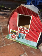 Vintage 1950 Marx Farm Play Set Celeiro de Metal com Silo comprar usado  Enviando para Brazil