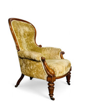 Antique victorian armchair for sale  LICHFIELD