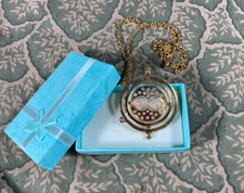 Colar de ampulheta Harry Potter Hermione Granger Gold Time Turner comprar usado  Enviando para Brazil
