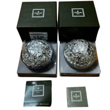 Usado, Castiçal Christofle Meteor Collection 2 peças novo não usado com caixa autêntico comprar usado  Enviando para Brazil