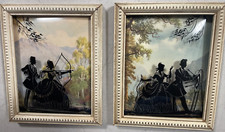 Convex glass painted for sale  Clinton