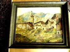 Altes ölgemälde dorfansicht gebraucht kaufen Altes ölgemälde dorfansicht gebraucht kaufen  Geilenkirchen