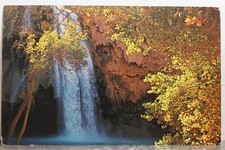 Cartão postal antigo vintage Arizona AZ Havasu Falls Grand Canyon cartão vista padrão PC comprar usado  Enviando para Brazil