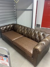 Leather brown sofa for sale  Chicago
