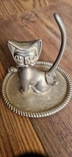 Silver plated cat for sale  BROMSGROVE