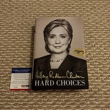 Hillary clinton signed for sale  State College