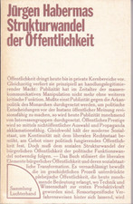 Jürgen habermas strukturwande gebraucht kaufen  Kaiserslautern
